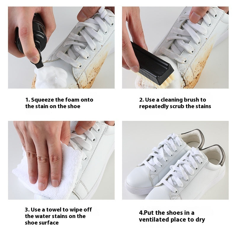 White Sneaker Cleaning Foam