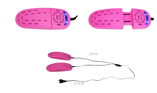 Pink UV Shoe Dryer